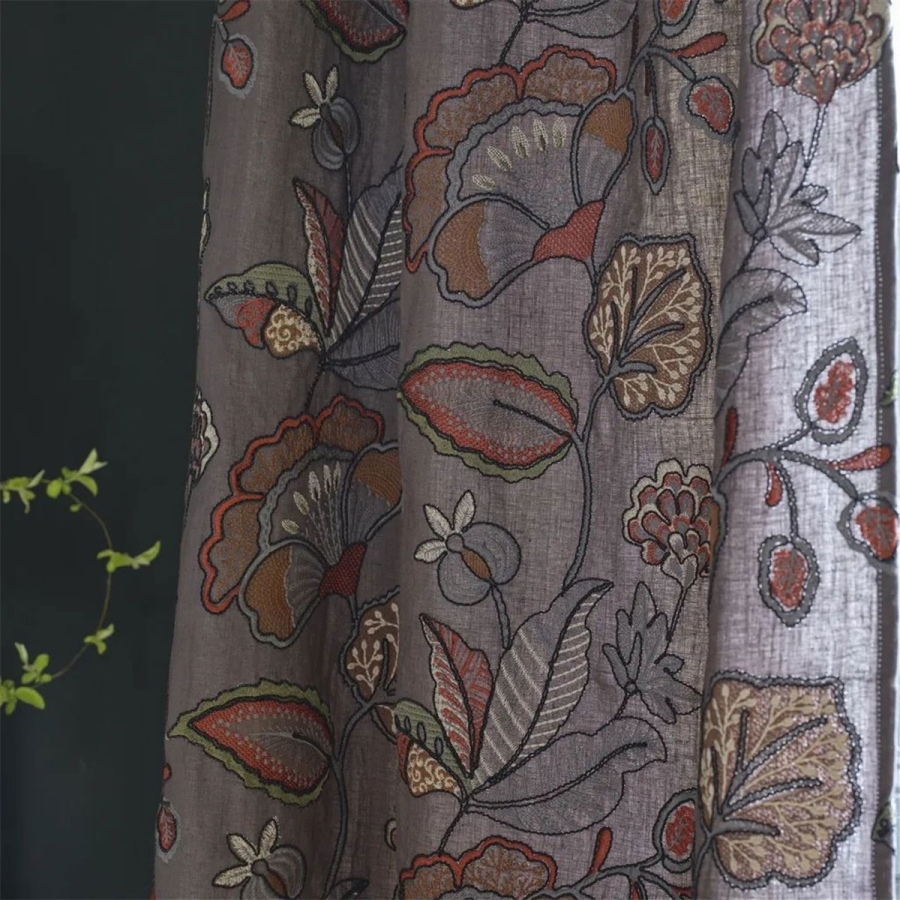 Ткань Designers Guild FDG3170/01 Kiln Scroll Slate в интерьере