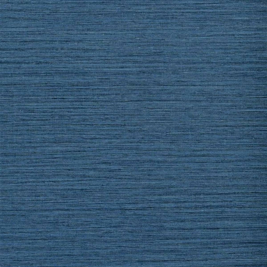 Обои виниловые Designers Guild PDG1120/13 Brera Grasscloth Indigo коллекции Chinon