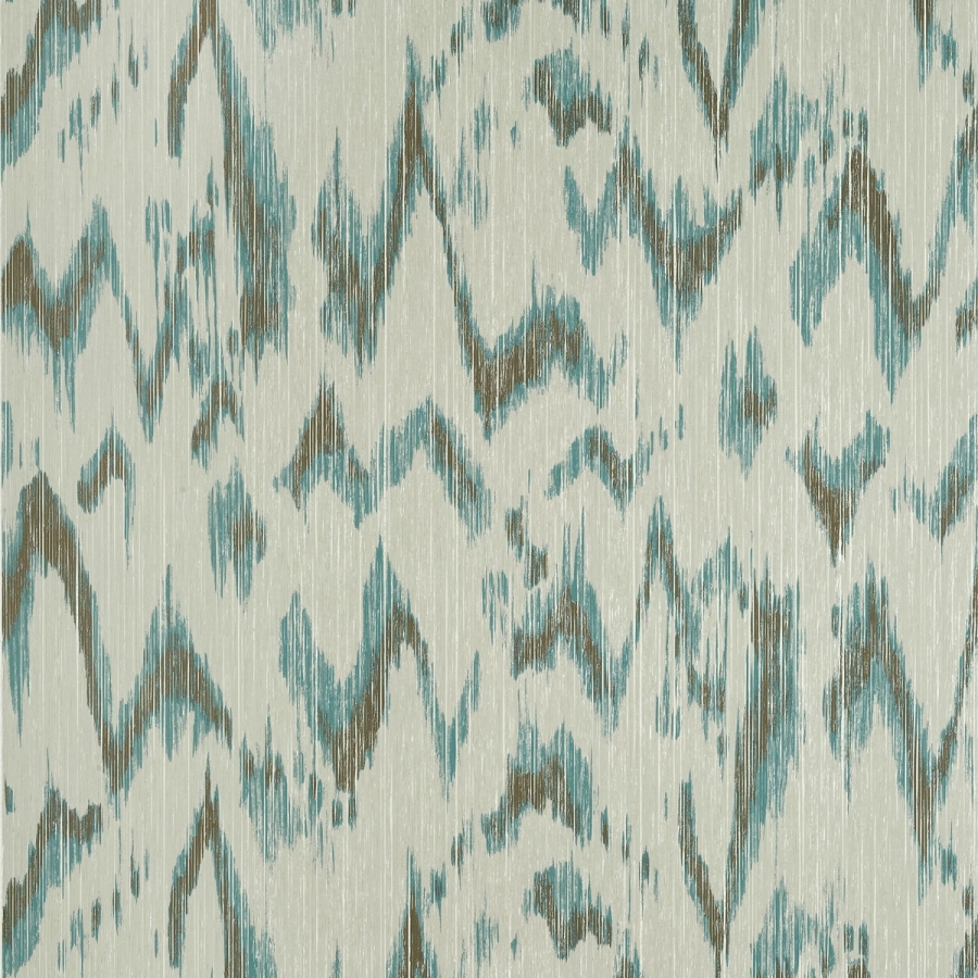 Обои флизелиновые Thibaut T27014 Point Lobos Brown and Teal коллекции Natural Resource 3