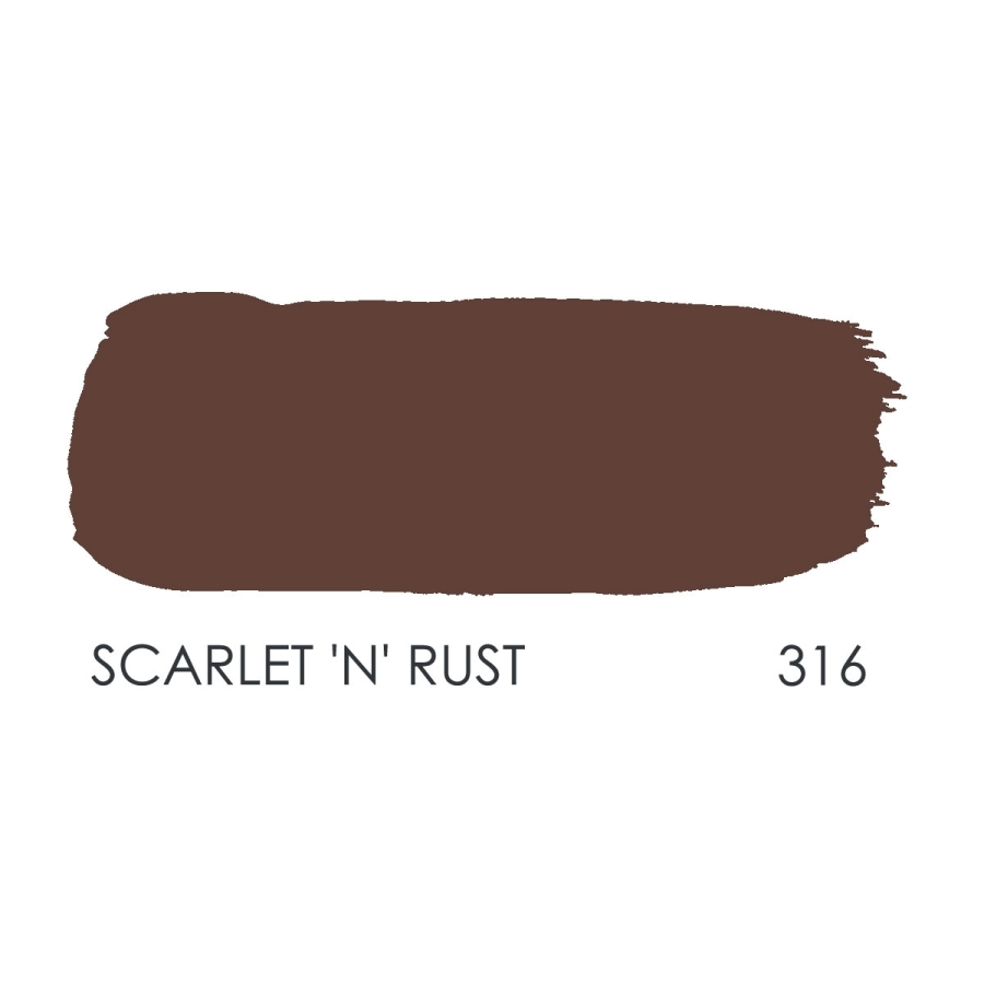 Paint Library 316, SCARLET 'N' RUST