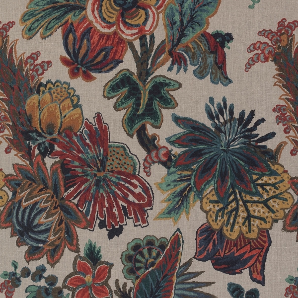 Ткань Thibaut F910216 Floral Gala Jewel коллекции Colony