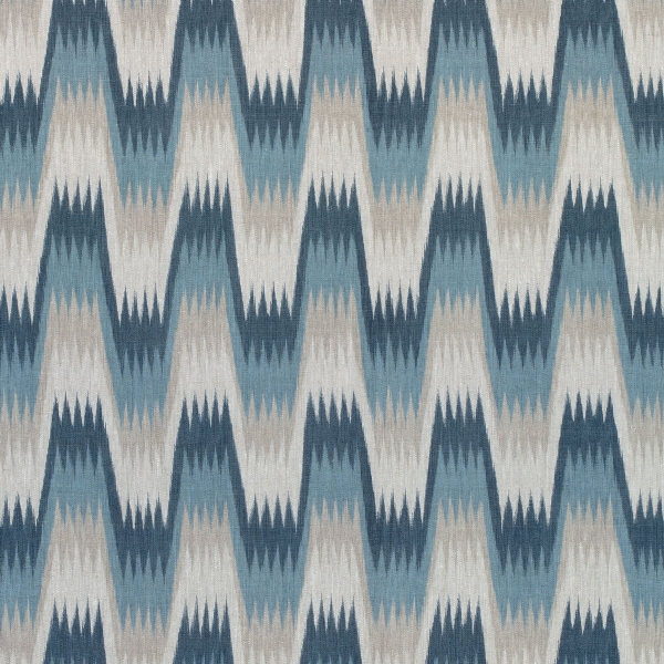 Ткань Thibaut F910241 Stockholm Chevron Slate Blue коллекции Colony