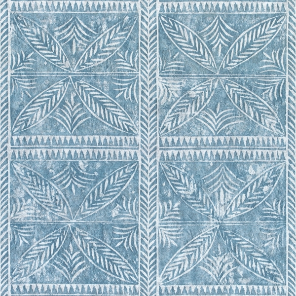 Ткань Thibaut F910254 Timbuktu Slate Blue коллекции Colony