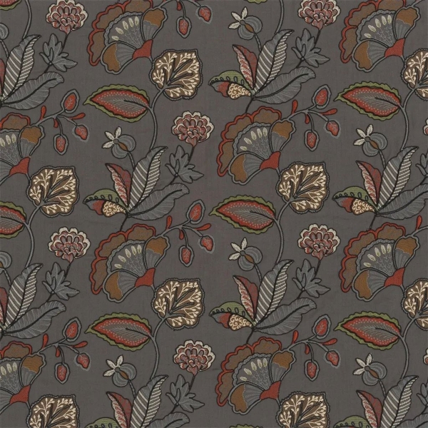 Ткань Designers Guild FDG3170/01 Kiln Scroll Slate коллекции Pottery Studio