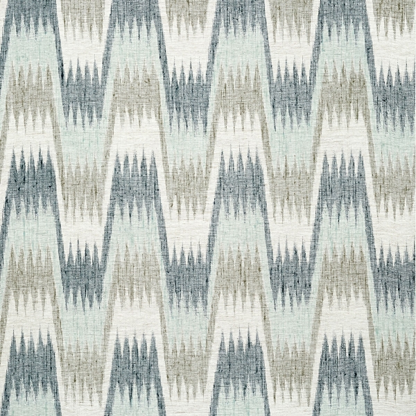 Обои текстильные Thibaut T10241 Stockholm Chevron Slate Blue коллекции Colony