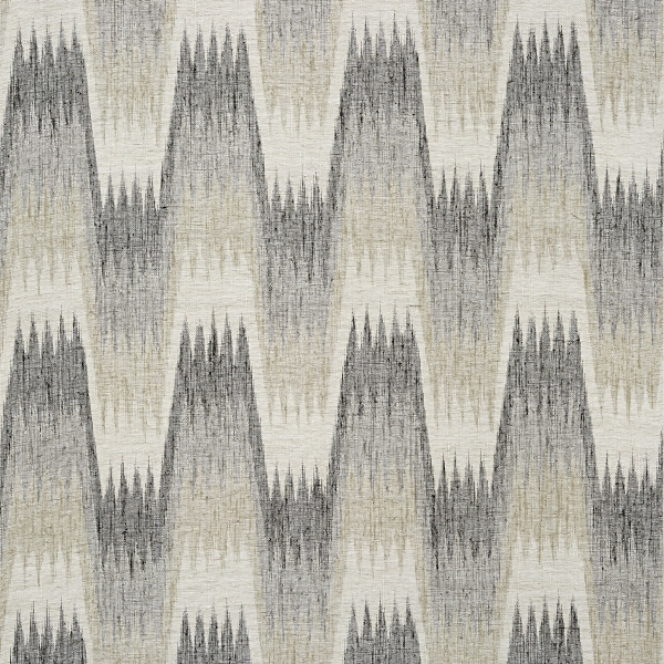 Обои текстильные Thibaut T10244 Stockholm Chevron Black and Grey коллекции Colony