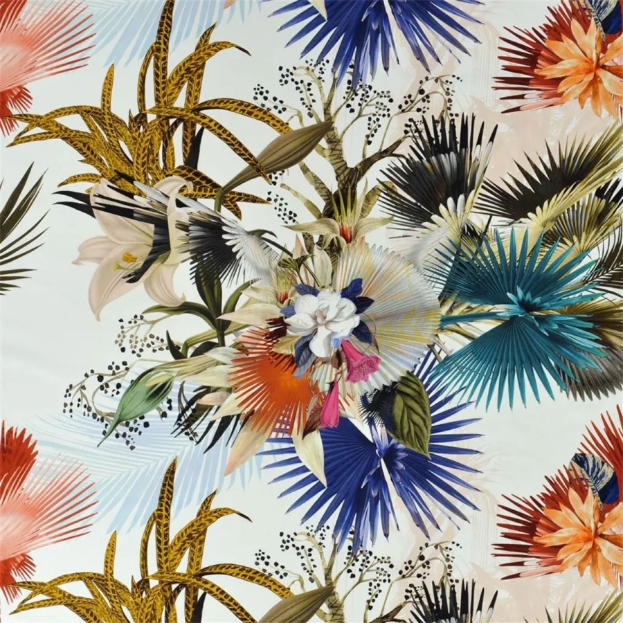 Ткань Christian Lacroix FCL7052/01 Oiseau De Bengale Camelia коллекции L'odyssée