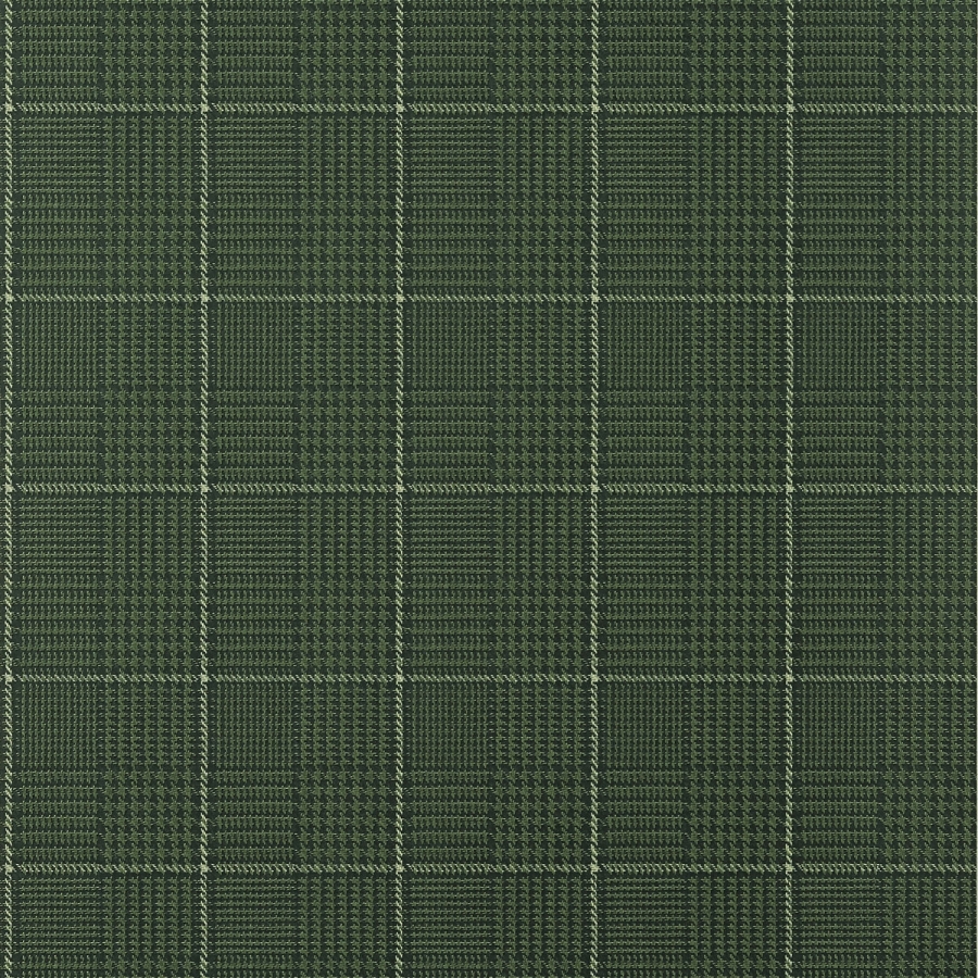 Обои виниловые Thibaut T10202 Grassmarket Check Forest Green коллекции Colony