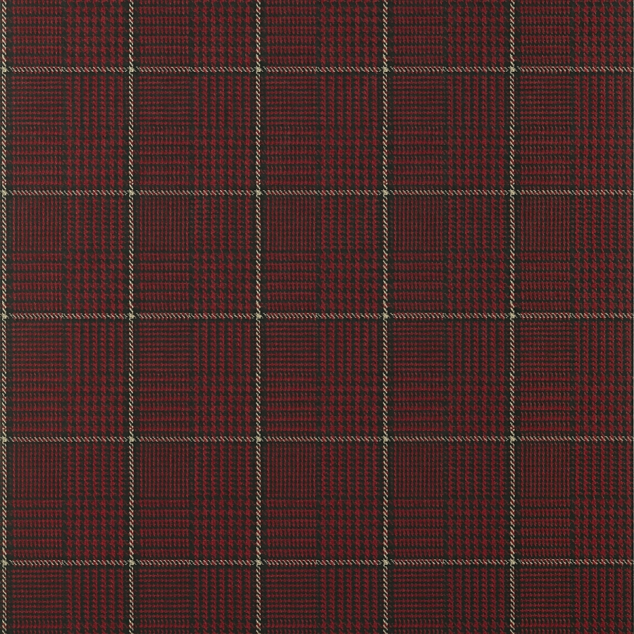 Обои виниловые Thibaut T10204 Grassmarket Check Red коллекции Colony