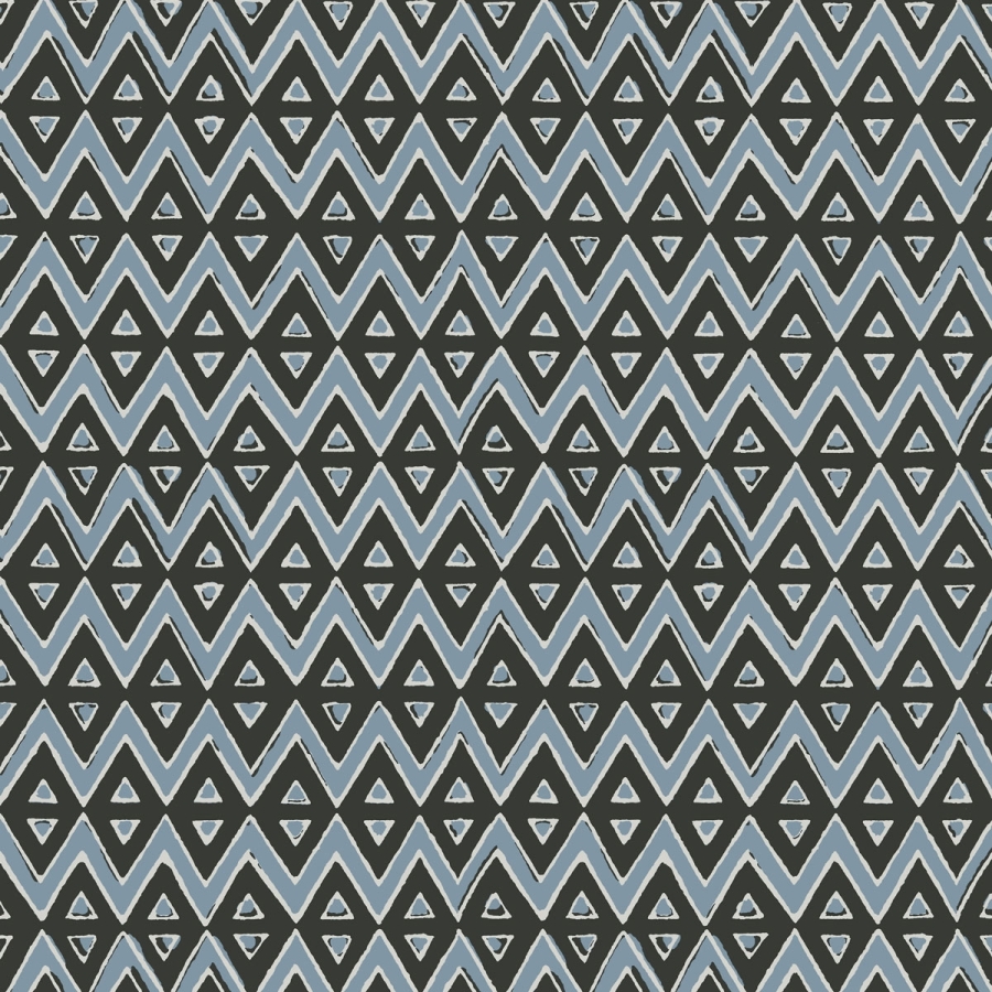 Обои бумажные Thibaut T13233 Tiburon Black and Mineral коллекции Mesa