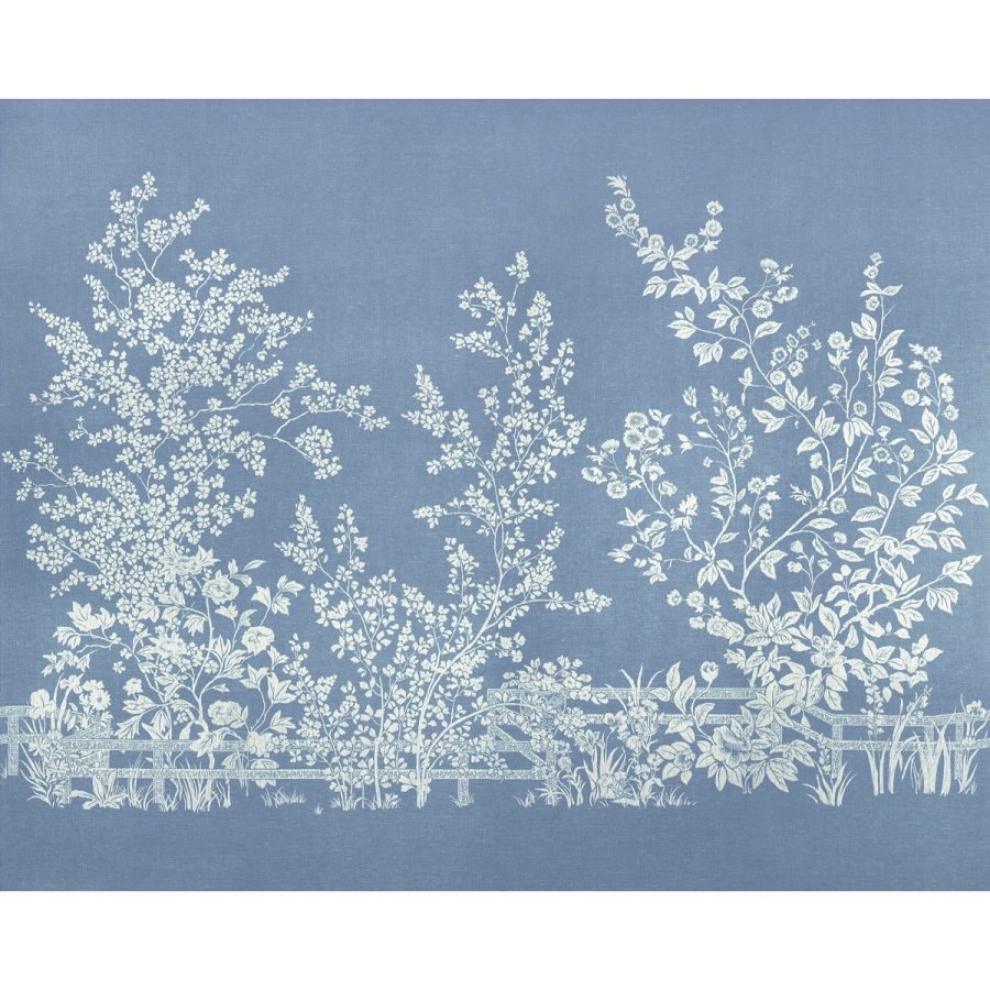 Композиция Thibaut TM10856 Villa Garden Mural - Set Navy коллекции Heritage
