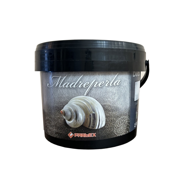 Декоративное покрытие ПЕРЛАМУТР Серебряная база / MADREPERLA base silver