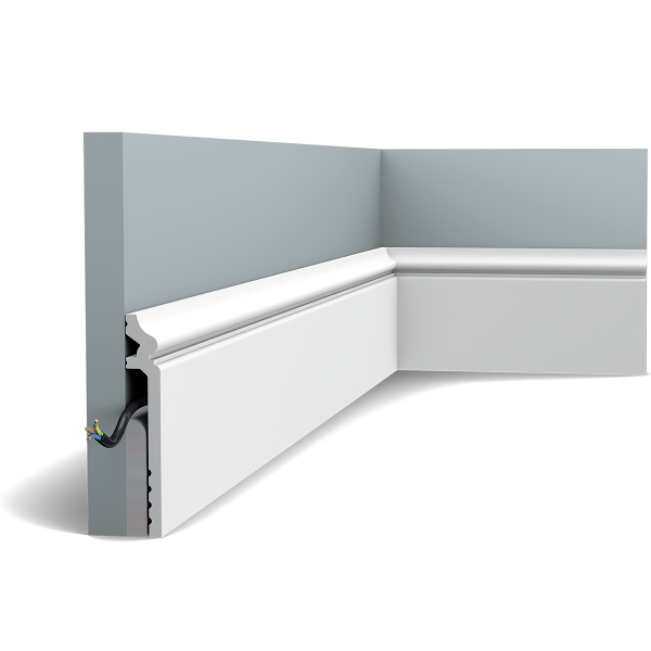 Декоративный плинтус Orac Decor из дюрополимера SX186 CONTOUR коллекции Select