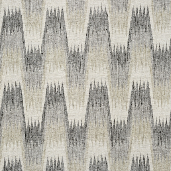 Обои текстильные Thibaut T10244 Stockholm Chevron Black and Grey коллекции Colony