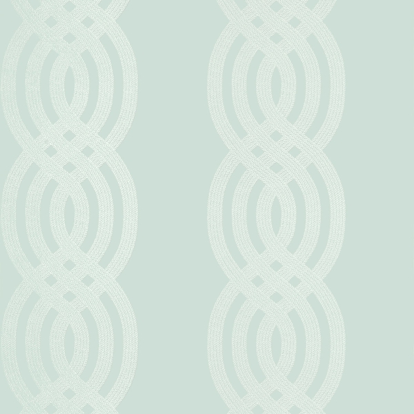 Обои бумажные Thibaut T10805 Braid Robin's Egg коллекции Heritage