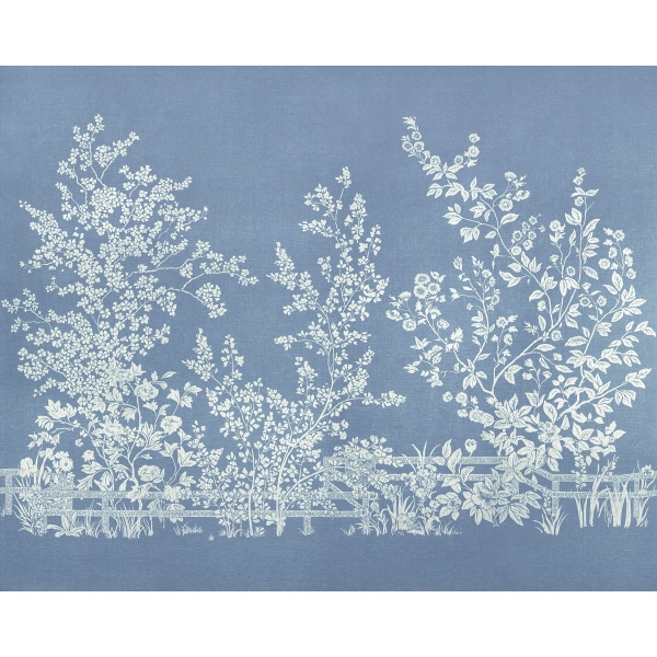 Композиция Thibaut TM10856 Villa Garden Mural - Set Navy коллекции Heritage